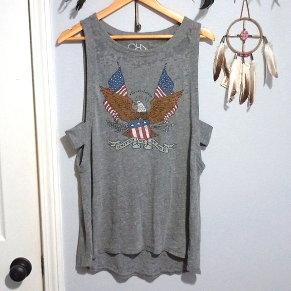 Chaser Tops - Chaser oversized muscle tee